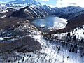 Castle Lake viewed from the air, 2016