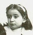 Sestra Gabriely: Ottilie Kafka („Ottla“) (kolem roku 1898)