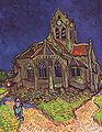 Kirkske in Auvers (1890) Vincent van Gogh, Musée d'Orsay