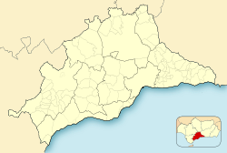 Frigiliana is located in Province of Málaga