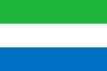 Det sierraleonske flagget