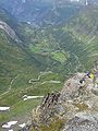 Pogled na Geiranger iz Dalsnibba