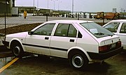 Rear view Alfa Romeo Arna (five door)