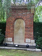 Verzetsmonument door Herman van Wissen, 1946 (foto: 2008)