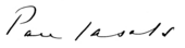 signature de Pau Casals