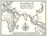 Imperial Airways route map (1935)