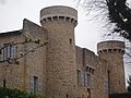 Les tours du château.