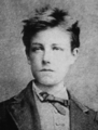 Arthur Rimbaud geboren op 20 oktober 1854