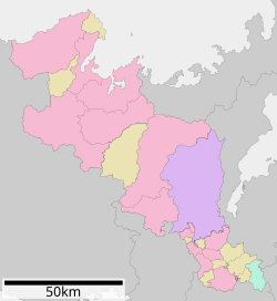 加悦SL広場の位置（京都府内）