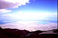 Vista d'altitud del llac i l'estany de Van