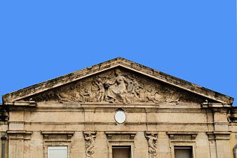 Génies découvrant la Science, Marseille, ancien hôpital de la Timone.