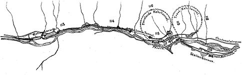 Pianotondo- und Travitunnel in der Biaschina-Schlucht bei Giornico