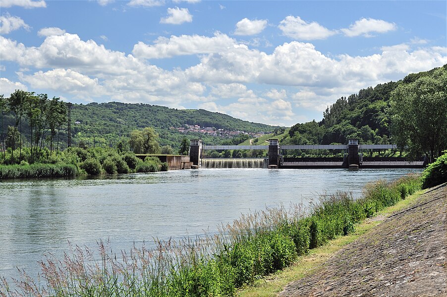 Schengen tripoint of Germany, France, and Luxembourg where the Schengen Agreement was signed, on a barge in the Moselle