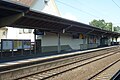 Hausbahnsteig des Andernacher Bahnhofs mit Personenaufzug