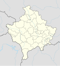 Mushtisht is located in Kosovo