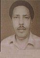 Image 8Abdirahman Ahmed Ali Tuur Chairman of the Somali National Movement that overthrew Barre's regime in Northern Somalia (from History of Somalia)