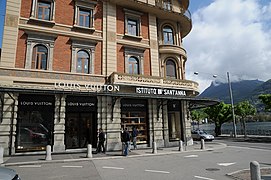 Lugano en Suisse.