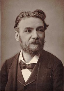 O compositor francés Ernest Guiraud, en una imachen d'arredol de 1890.