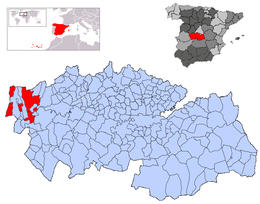 Oropesa – Mappa