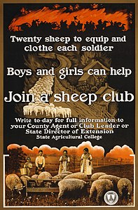 US World War I recruitment poster