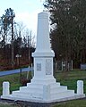 Le monument aux morts sur la RD10 (janv. 2012)