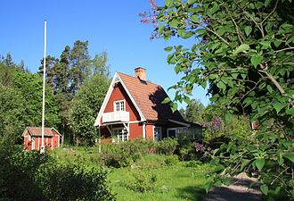 Exempel på sommarstuga i Marielund: Rosentorp