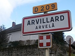 Skyline of Arvillard