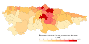 Densidad de población (2018)