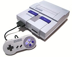 The original North American SNES (circa 1991)