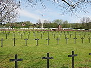 La nécropole franco-allemande de Bertrimoutier.