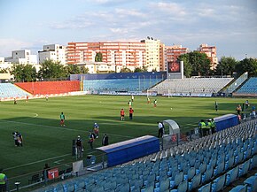 Stadionul Oțelul din Galați în 2009