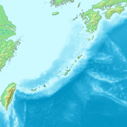 沖縄県の位置（南西諸島内）