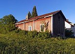 Östergärdes-gårdens gamla mangårdsbyggnad, årtalsmärkt 1803.