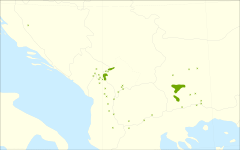 Mapa zasięgu