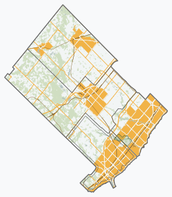 Aldershot is located in Regional Municipality of Halton