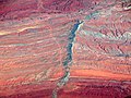 Le diatrème Moses Rock Dike, à Cane Valley dans l'Utah (États-Unis), en 2006.