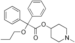 Struttura chimica della propiverina