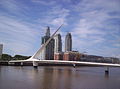 Puente de la Mujer, em Buenos Aires