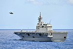 RIMPAC 2020に参加中の「いせ」