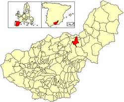 Location of Gorafe