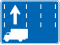 特定の種類の車両の通行区分 (327の2)