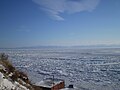 Le lac Baïkal en hiver.