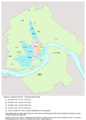 Historical development of Novi Sad, 1716–2009.