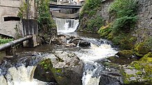 Photographie des chutes d'eau du Creux de l'enfer.