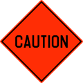 Indication of road stretch affected by road works