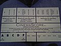 Miniatura per CinemaScore