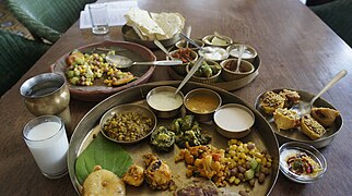 Un thali gujarati.