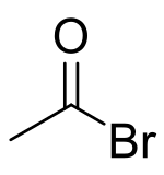 Formula del bromuro di acetile