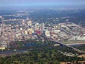 Vista áerea de Omaha