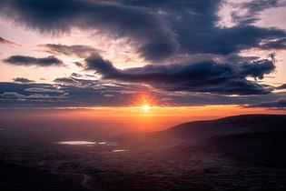 Sonnenuntergang über dem Imandra